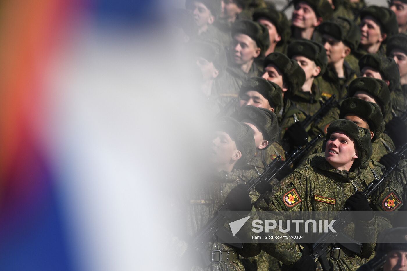 Rehearsal of Victory Day Military Parade