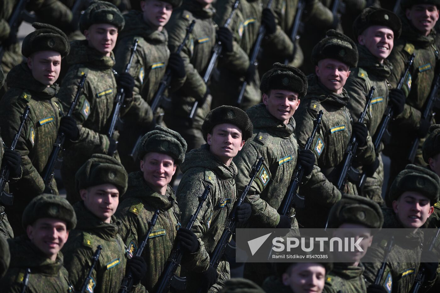 Rehearsal of Victory Day Military Parade