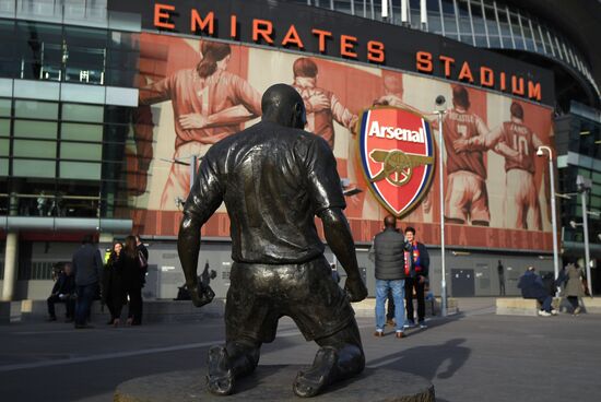 Football. UEFA Europa League. Arsenal vs CSKA