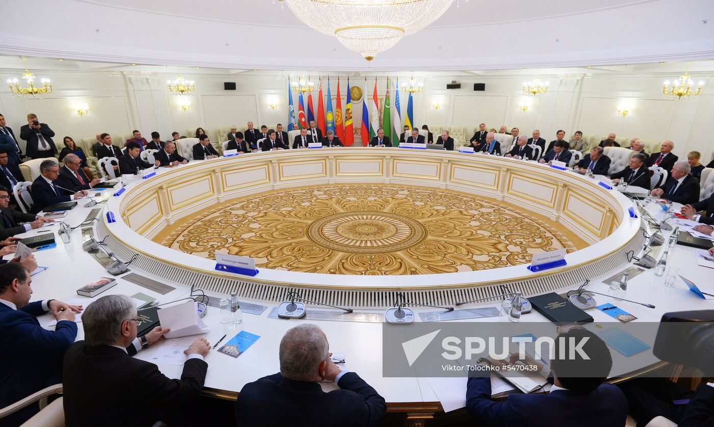 Meeting of CIS Council of Foreign Ministers in Minsk