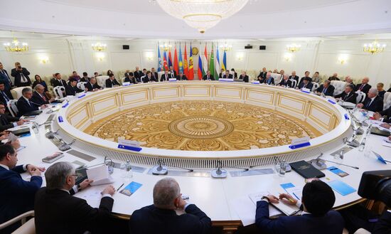 Meeting of CIS Council of Foreign Ministers in Minsk