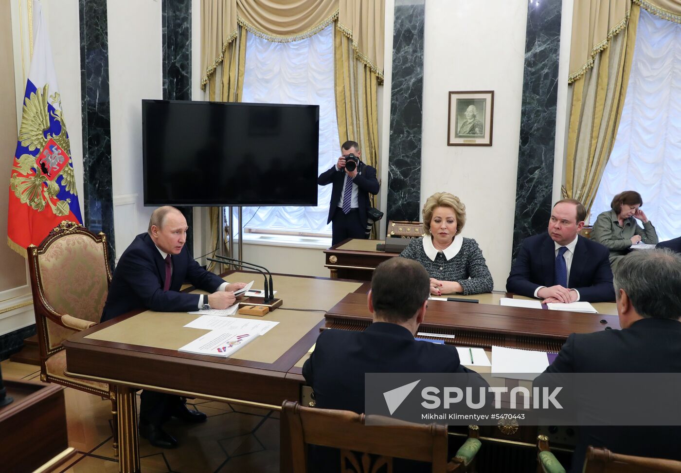 President Vladimir Putin holds Security Council meeting