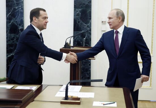 President Vladimir Putin holds Security Council meeting