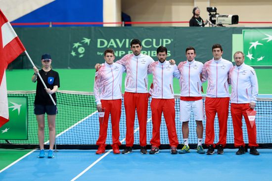 Tennis. Davis Cup. Russia vs. Austria. Day one