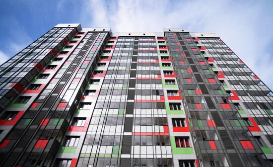 Apartment building for participants in Moscow relocation program