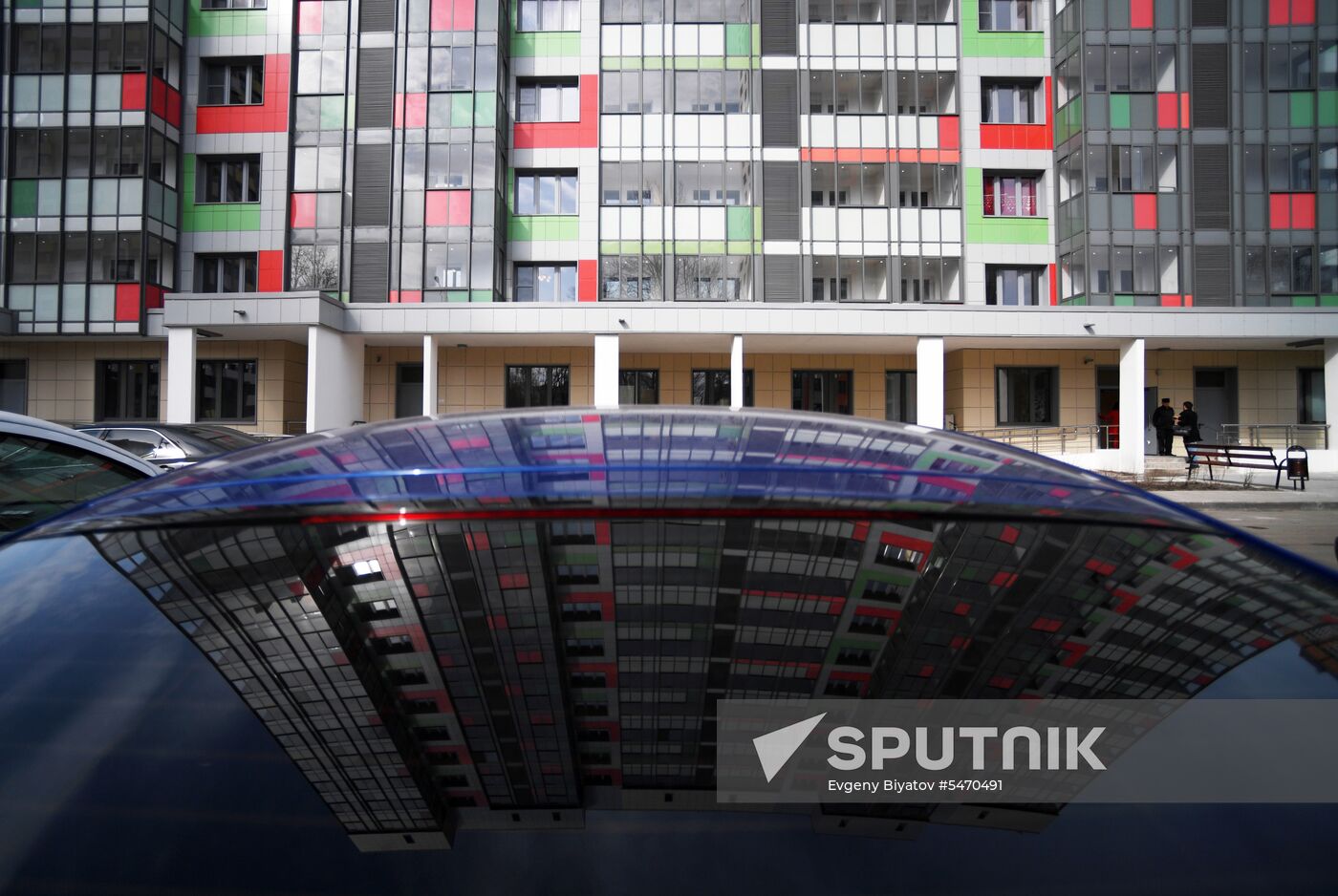 Apartment building for participants in Moscow relocation program