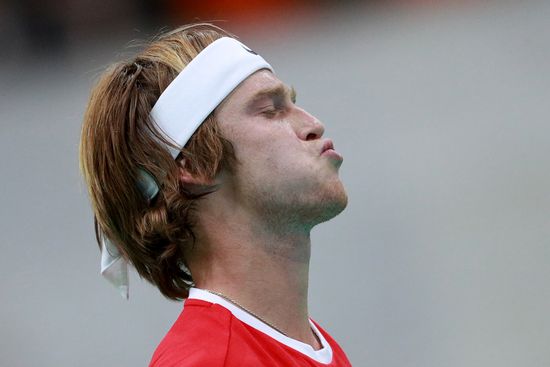 Tennis. Davis Cup. Russia vs. Austria. Day one