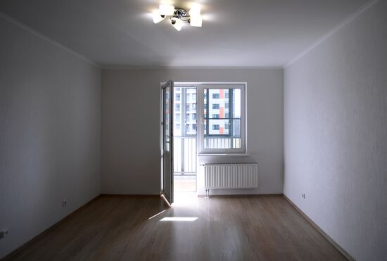 Apartment building for participants in Moscow relocation program