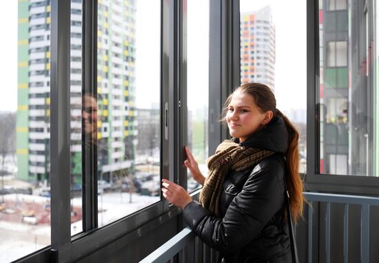 Apartment building for participants in Moscow relocation program