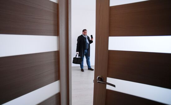 Apartment building for participants in Moscow relocation program