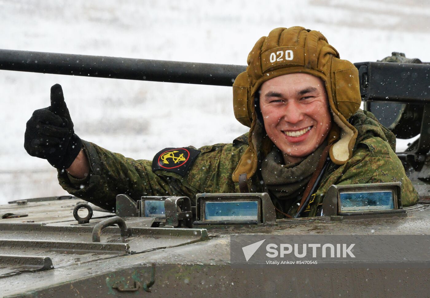 Tactical exercise of Pacific Fleet's marines