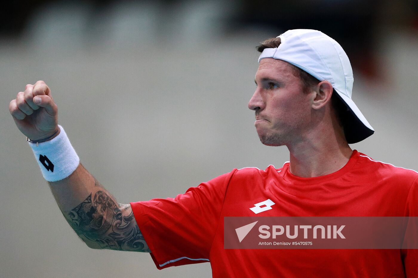 Tennis. Davis Cup. Russia vs. Austria. Day one