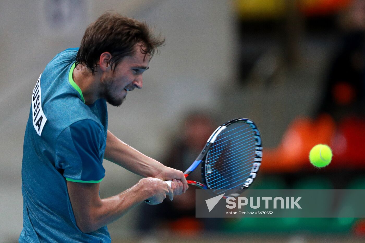 Tennis. Davis Cup. Russia vs. Austria. Day one