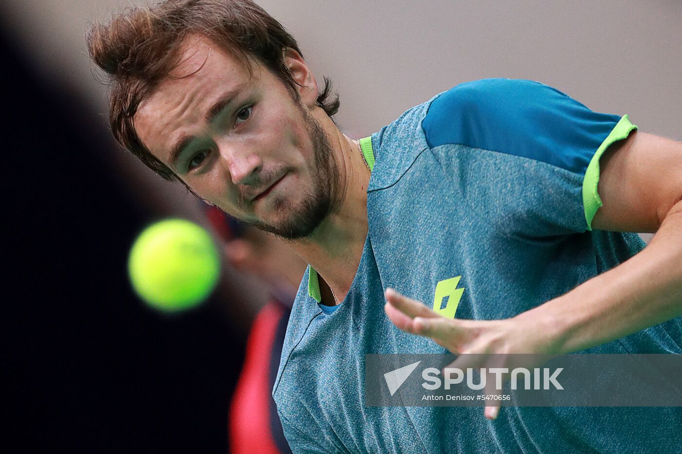Tennis. Davis Cup. Russia vs. Austria. Day one