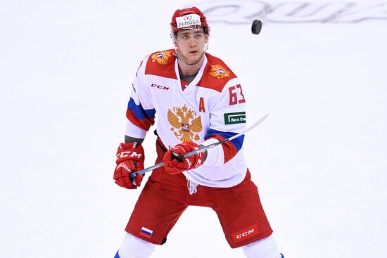 Euro Ice Hockey Challenge. Russia vs. Germany