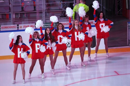 Euro Ice Hockey Challenge. Russia vs. Germany