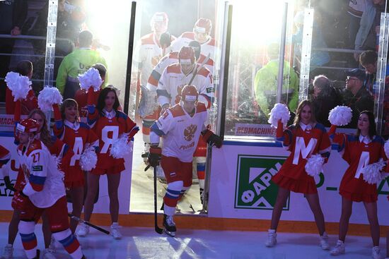 Euro Ice Hockey Challenge. Russia vs. Germany