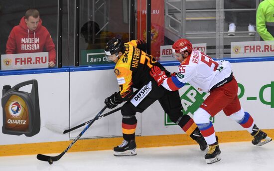 Euro Ice Hockey Challenge. Russia vs. Germany