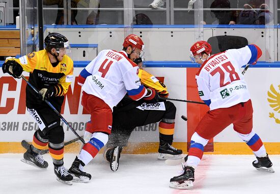 Euro Ice Hockey Challenge. Russia vs. Germany