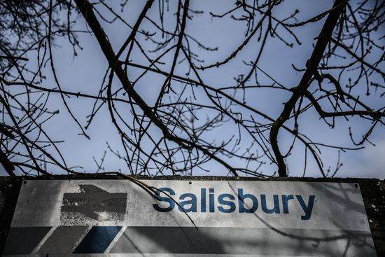Salisbury in the UK, where Sergei Skripal and his daughter were poisoned