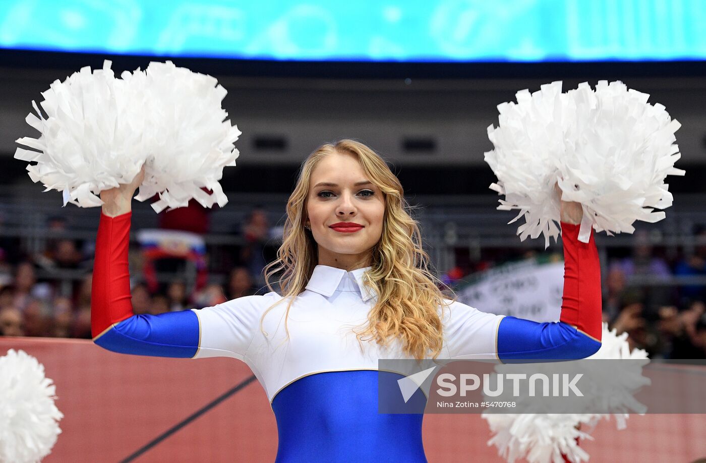 Euro Ice Hockey Challenge. Russia vs. Germany