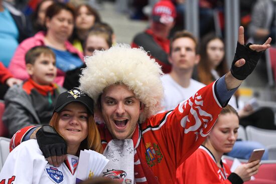 Euro Ice Hockey Challenge. Russia vs. Germany