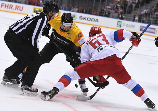 Euro Ice Hockey Challenge. Russia vs. Germany