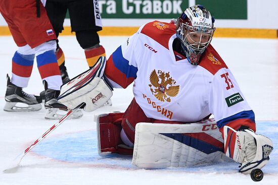 Euro Ice Hockey Challenge. Russia vs. Germany