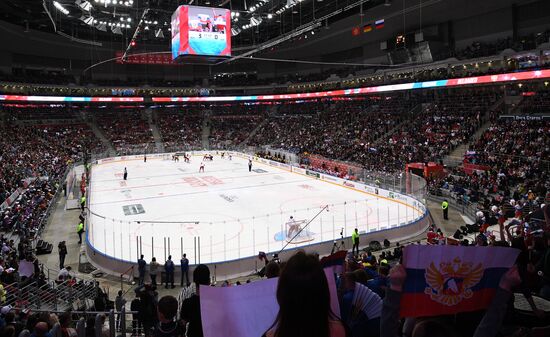 Euro Ice Hockey Challenge. Russia vs. Germany