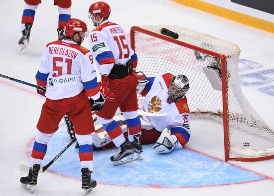 Euro Ice Hockey Challenge. Russia vs. Germany