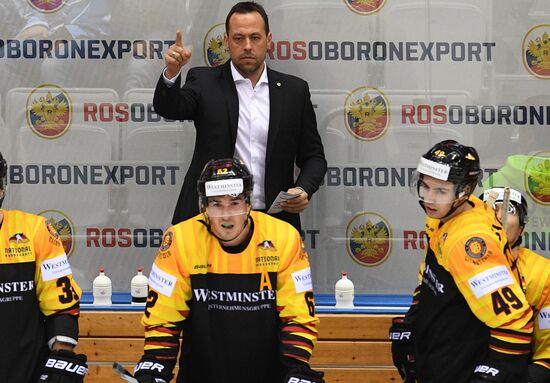 Euro Ice Hockey Challenge. Russia vs. Germany