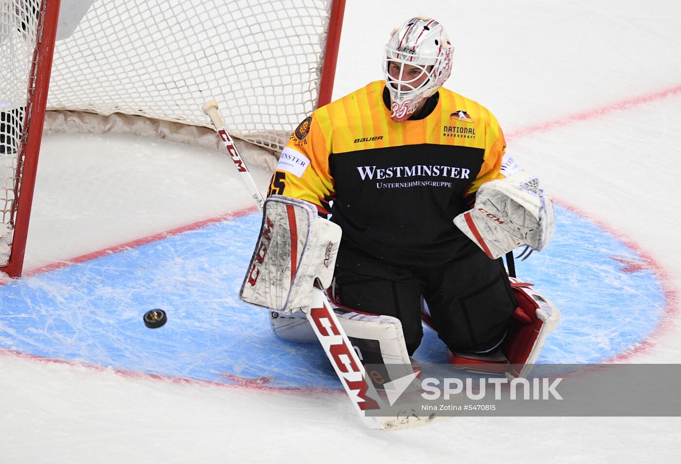 Euro Ice Hockey Challenge. Russia vs. Germany