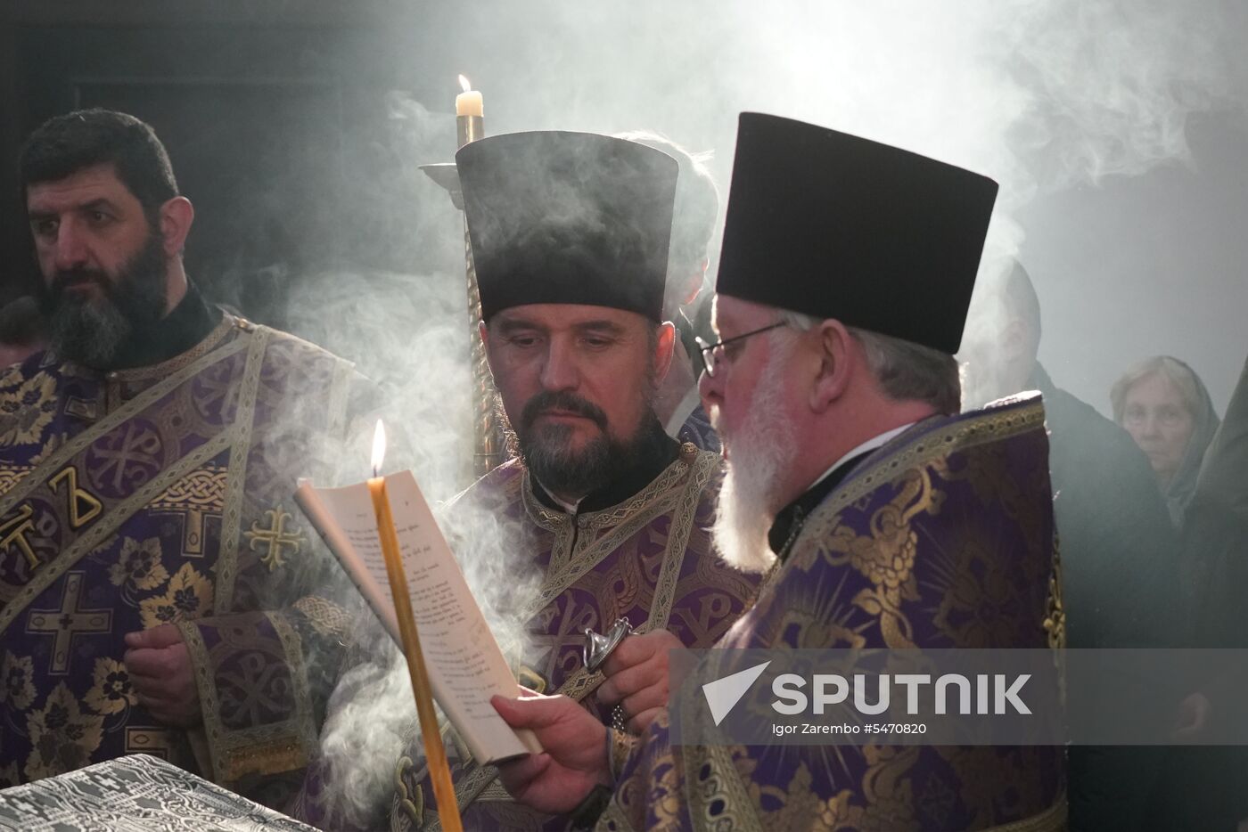 Holy Friday service at Resurrection Cathedral in Berlin