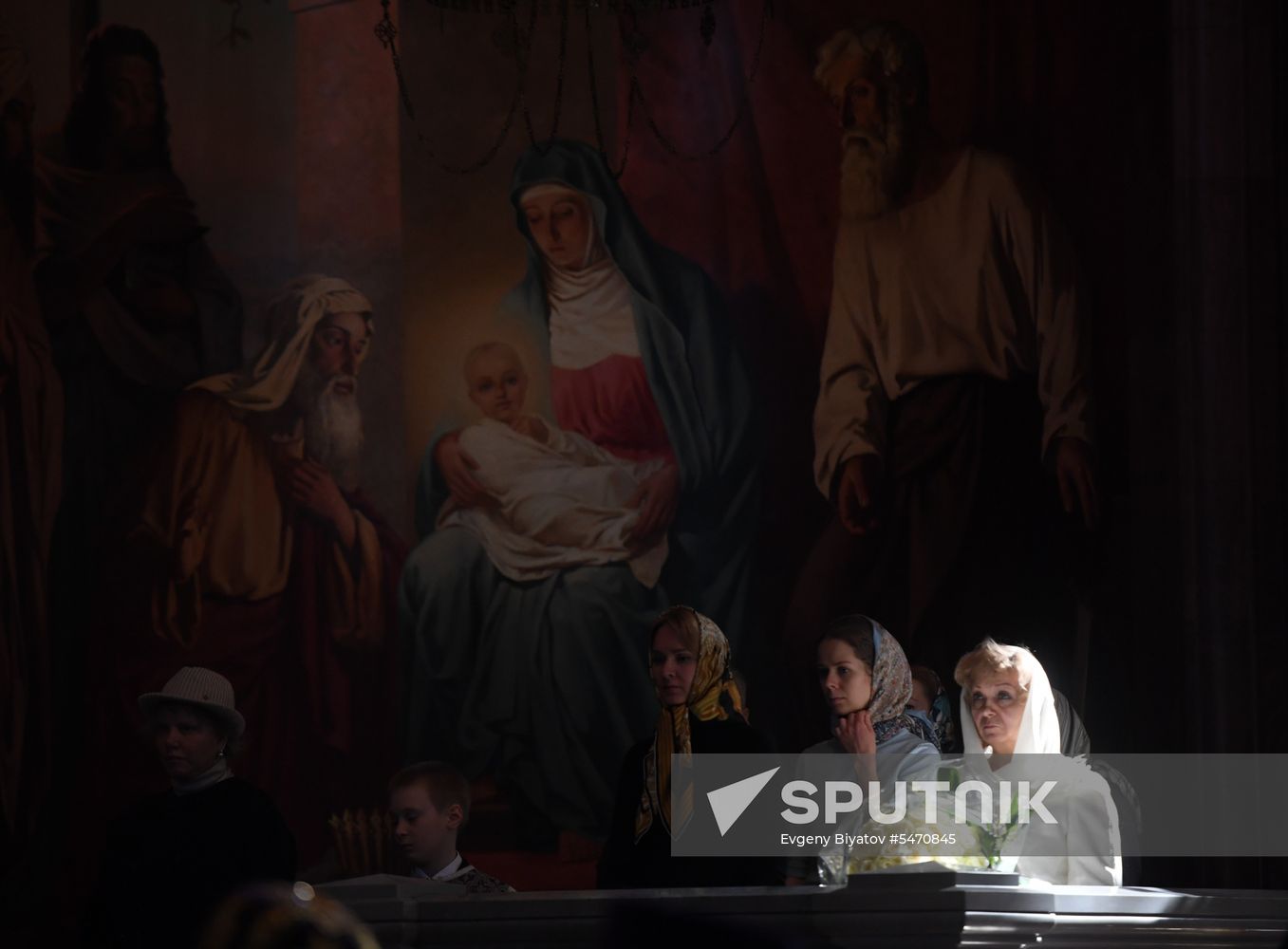 Annunciation service by Patriarch Kirill