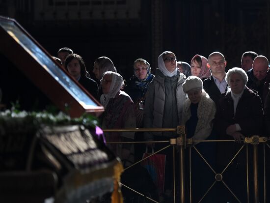Annunciation service by Patriarch Kirill