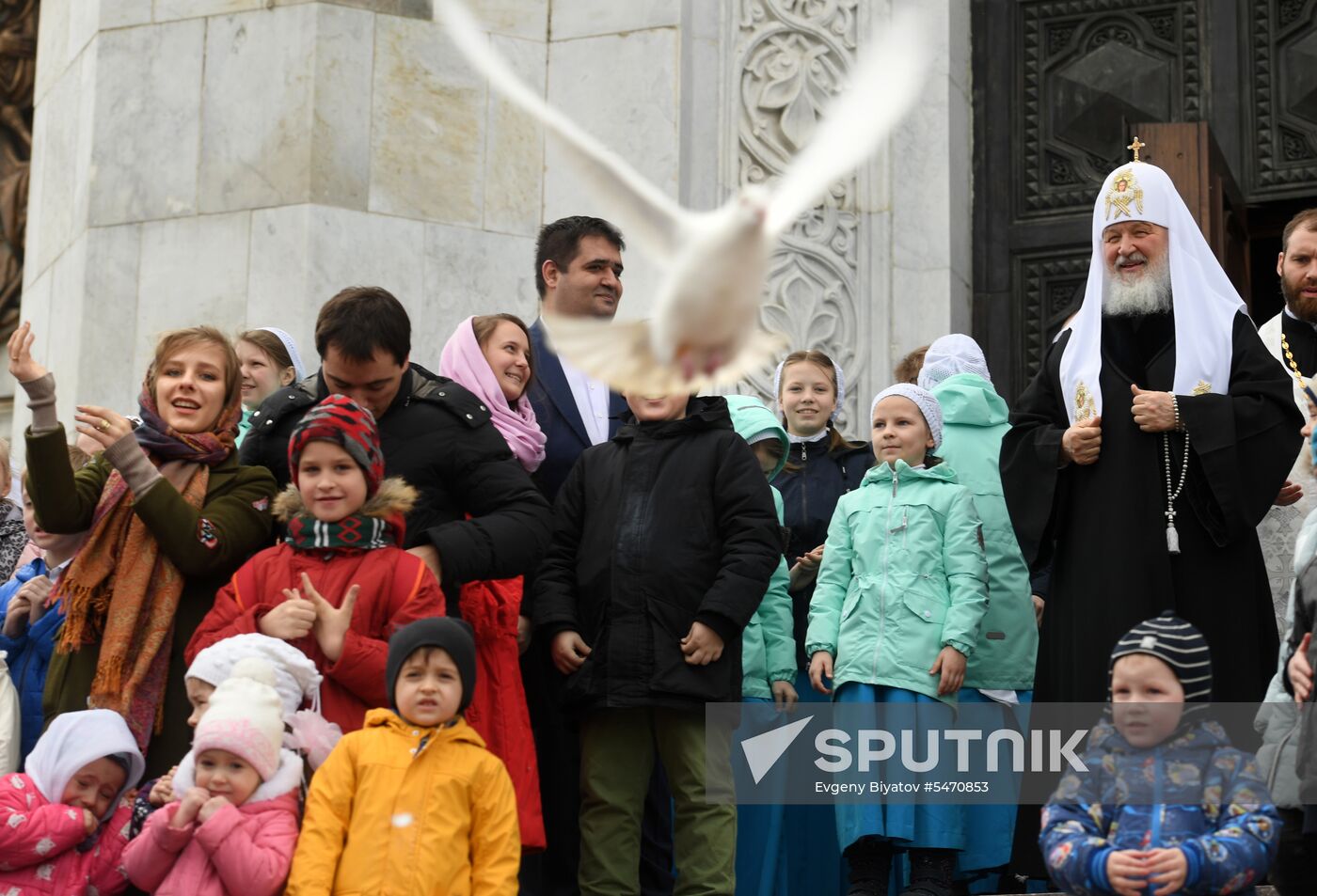 Annunciation service by Patriarch Kirill