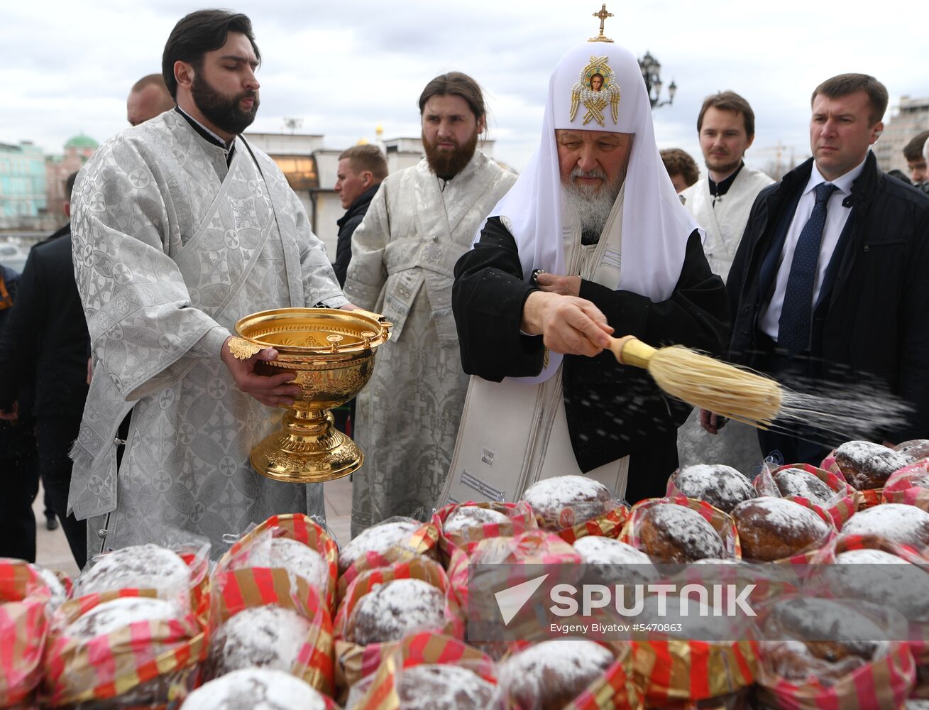 Annunciation service by Patriarch Kirill