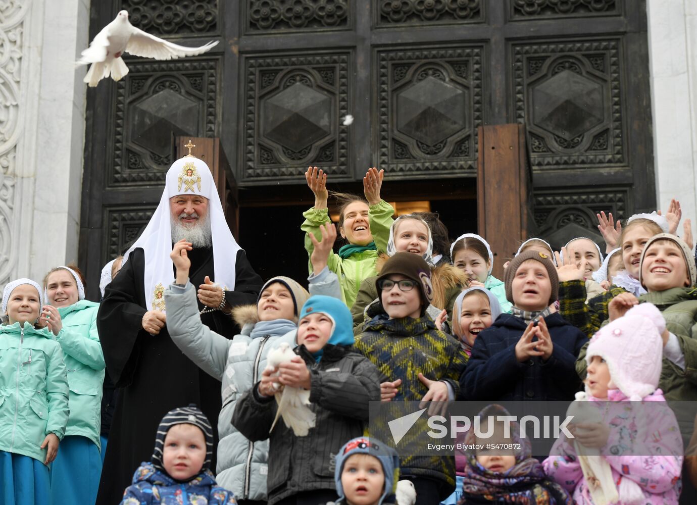 Annunciation service by Patriarch Kirill