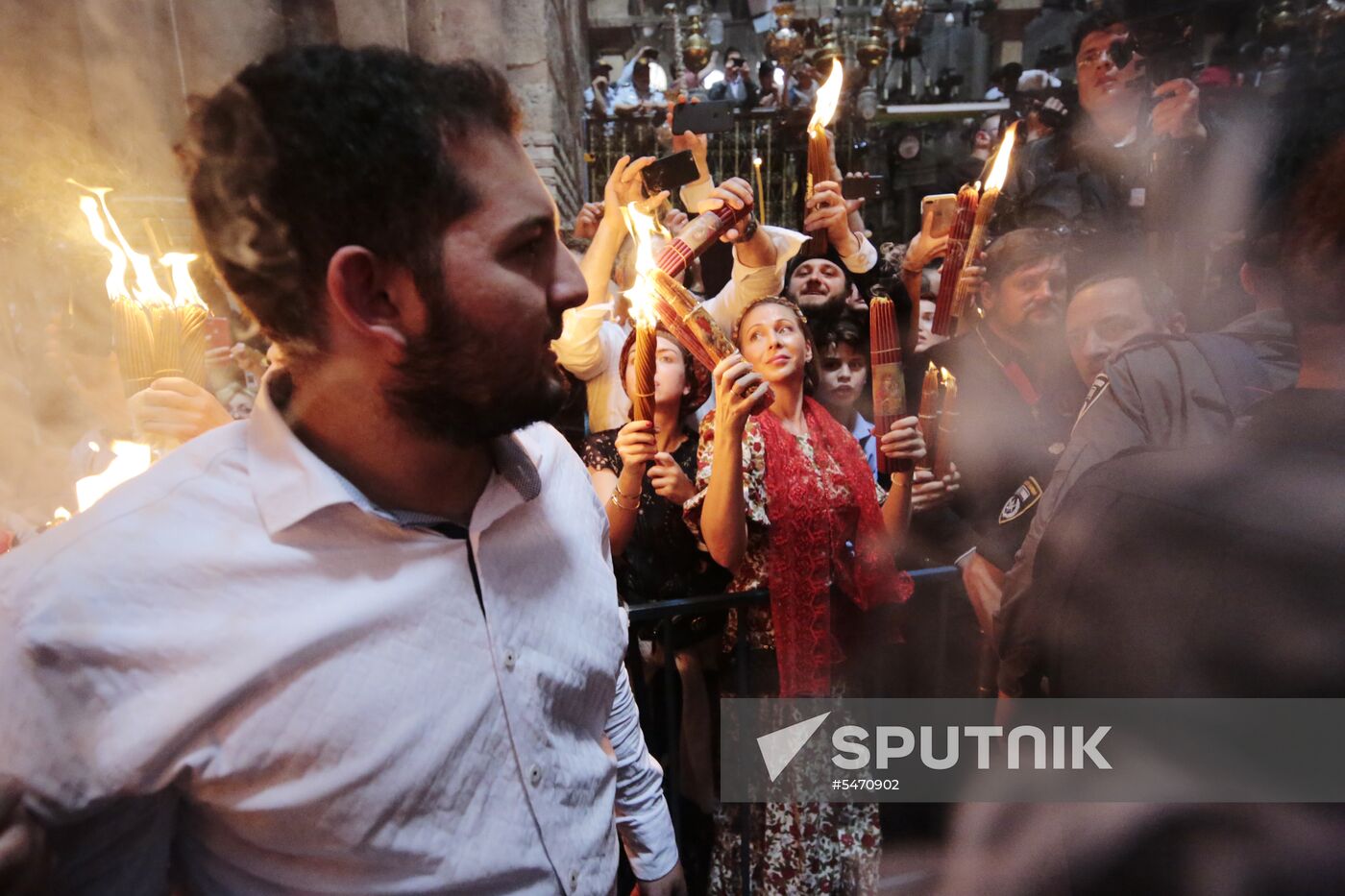 Descent of the Holy Fire at Church of the Holy Sepulchre