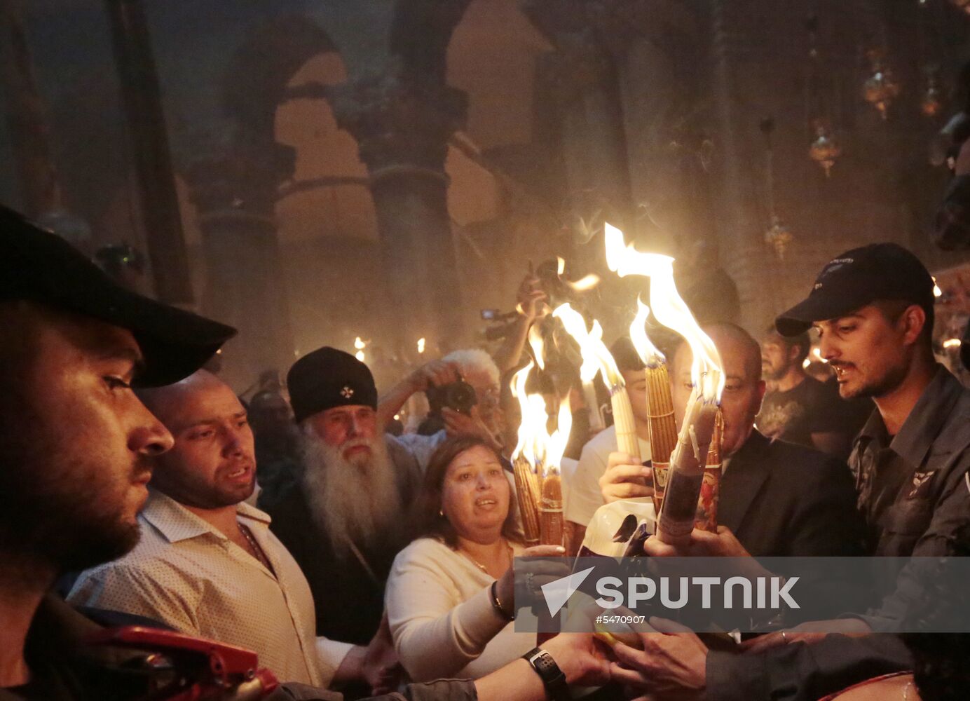 Descent of the Holy Fire at Church of the Holy Sepulchre