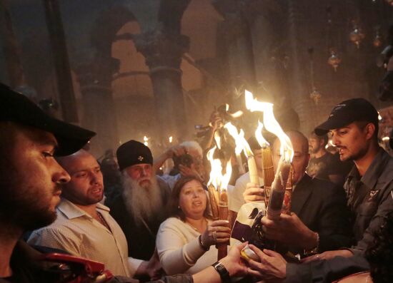 Descent of the Holy Fire at Church of the Holy Sepulchre