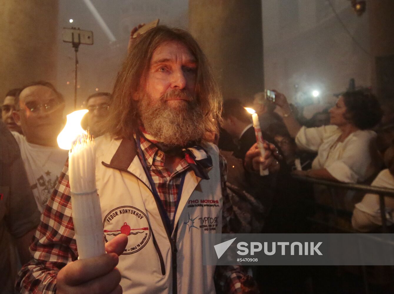 Descent of the Holy Fire at Church of the Holy Sepulchre