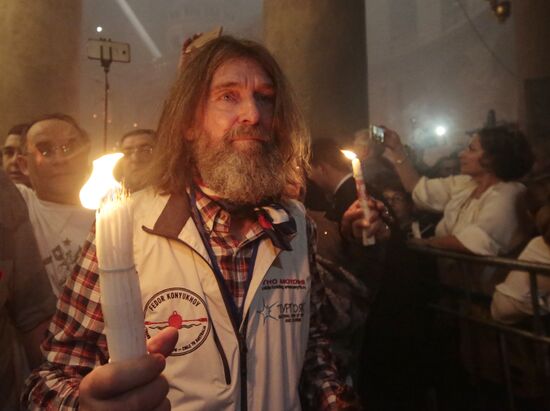 Descent of the Holy Fire at Church of the Holy Sepulchre