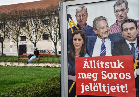 Pre-election agitation in Hungary