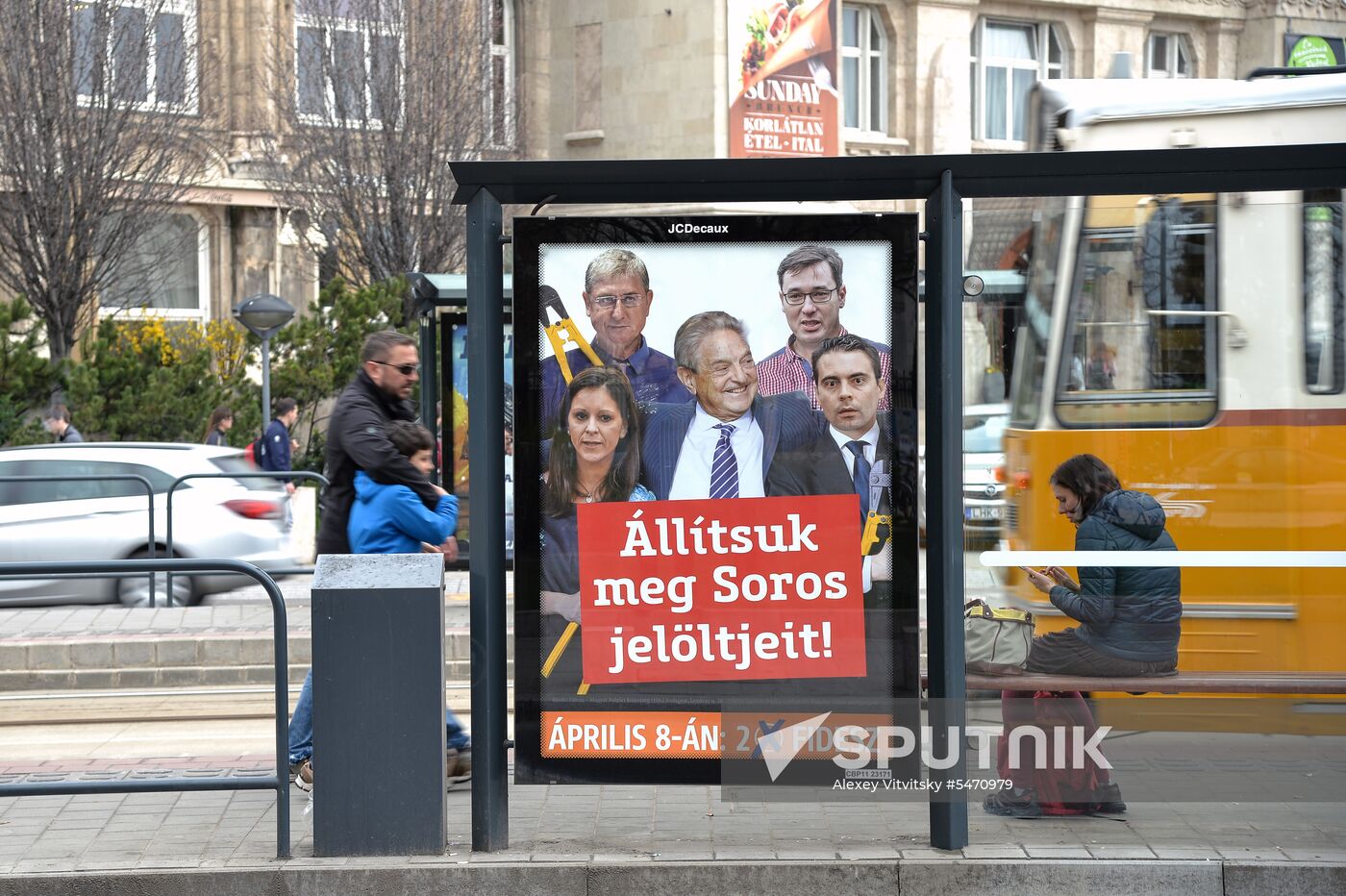 Pre-election agitation in Hungary