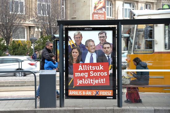 Pre-election agitation in Hungary