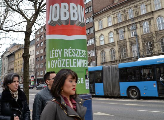 Pre-election agitation in Hungary