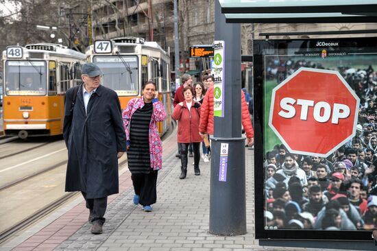 Pre-election agitation in Hungary