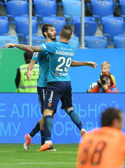 Russian Football Premier League. Zenit vs. Krasnodar