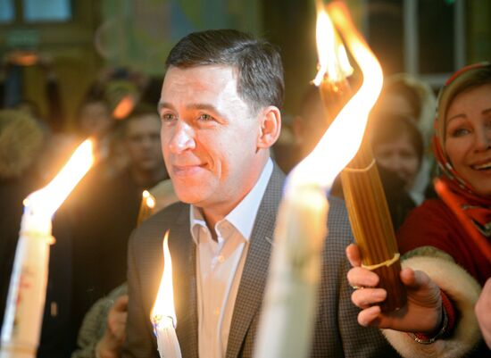 Orthodox Easter celebrated in Russian regions